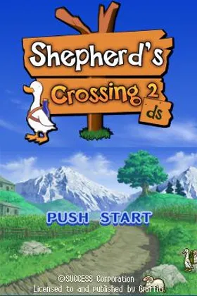 Shepherd's Crossing 2 DS (USA) screen shot title
